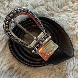 Brighton Leather  Belt size medium